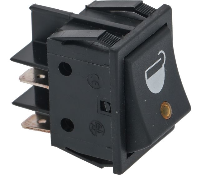 Bezzera Switch Bipolare Black 16A 250V