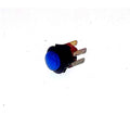 Carimali Switch Bipolare Tondo Luminoso Blu