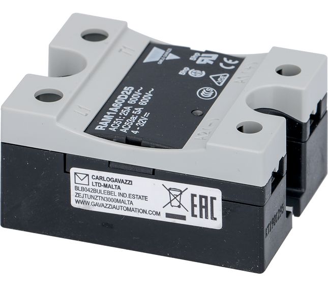 Carimali Static Relay Ram1a60d25 25A 600V