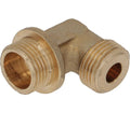Dalla Corte L-shaped Coupling Ø 3/8"m - 3/8"m