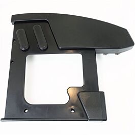Crem New Elegence LH Side Panel Black H/G - commercial coffee spare part