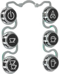 DeLonghi Push Button Panel 6 Buttons - commercial coffee spare part