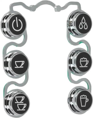 DeLonghi Push Button Panel 6 Buttons - commercial coffee spare part