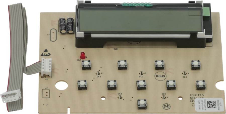 DeLonghi Circuit Board Push Button/Display - commercial coffee spare part