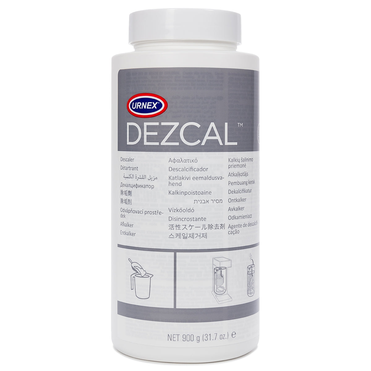 Urnex Dezcal 28g Powder - 28g sachet (1x) | Professional Coffee Machine Cleaner UK