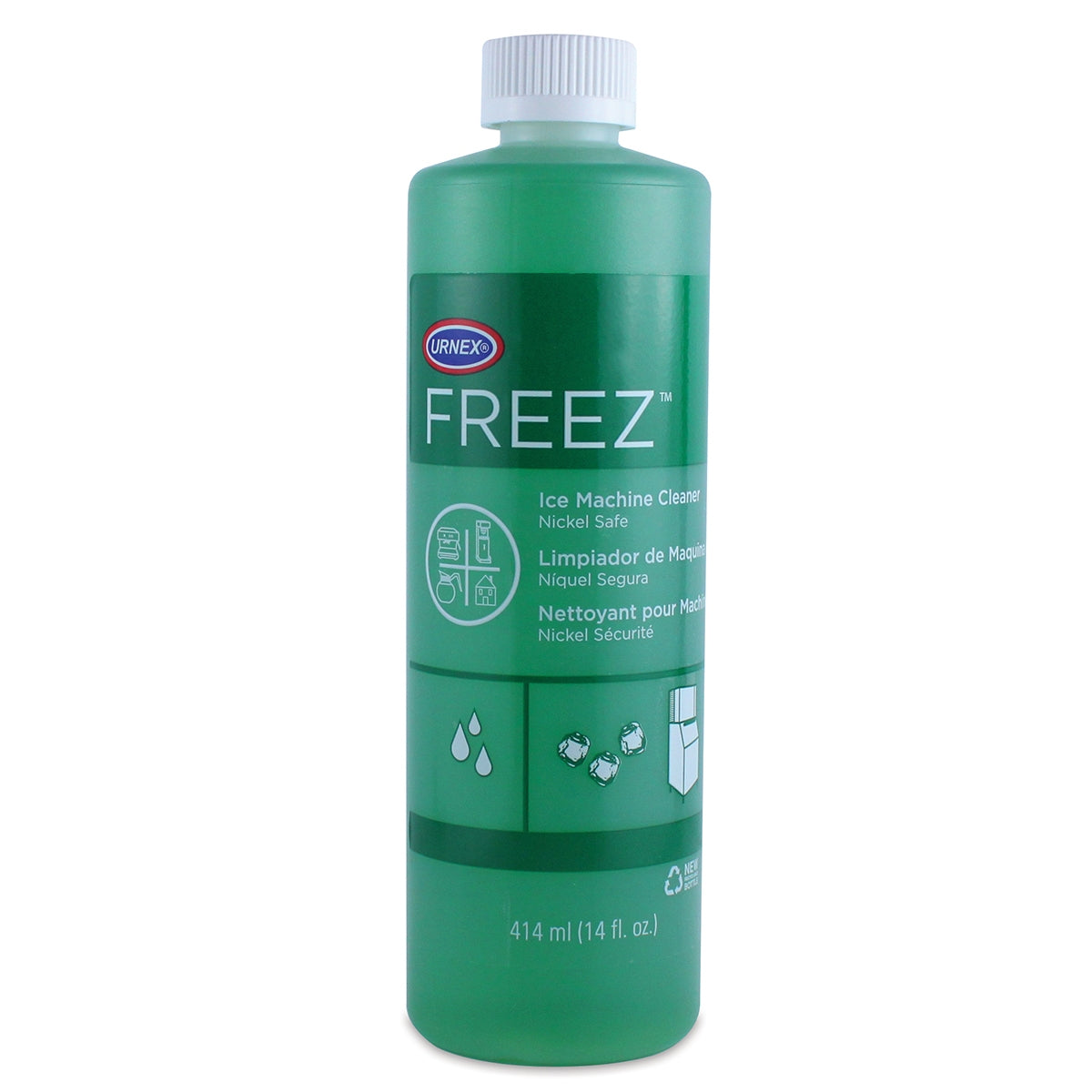Urnex Freez Liquid - 414ml bottles (12x, case) | Professional Coffee Machine Cleaner UK