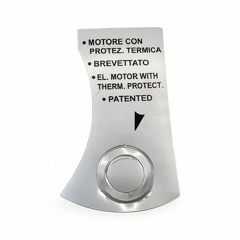 SIMONELLI / VA BODY ADHESIVE LABEL GRINDER REGISTER E38V1601