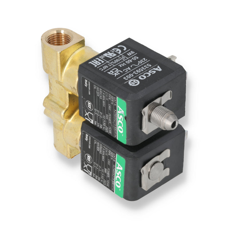 VA 2/3 WAY SOLENOID VALVE 230V 1/4 9W - ASCO