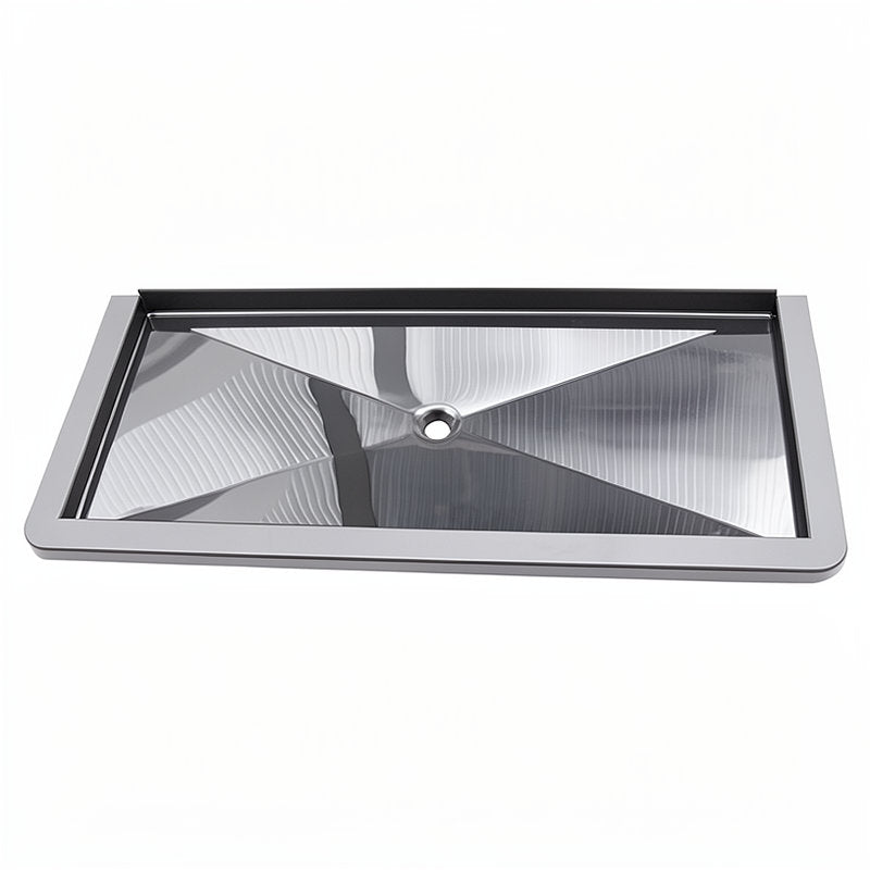 CREM DRIP TRAY 1/2 GRP COMPACT SMALL LIP PLASTIC