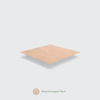 Vegware 33cm 2-ply unbleached napkin