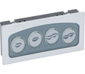Astoria Push-button Panel 4 Touch Buttons