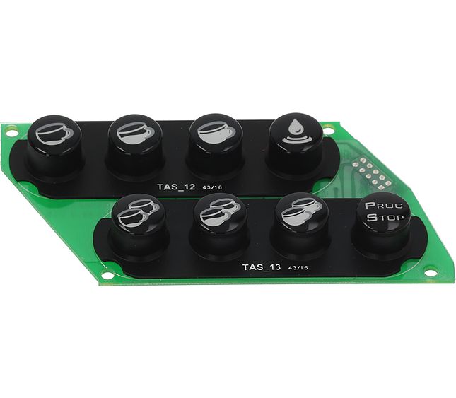 Astoria Push-button Panel 8-buttons LH