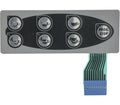 Astoria Push-button Panel Membrane 7 Buttons