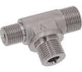 Astoria T Shaped Brass Fitting Ø 3/8"-3/8"-1/4
