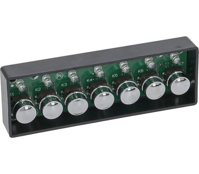 Astoria 7 Buttons Complete Push-button Panel