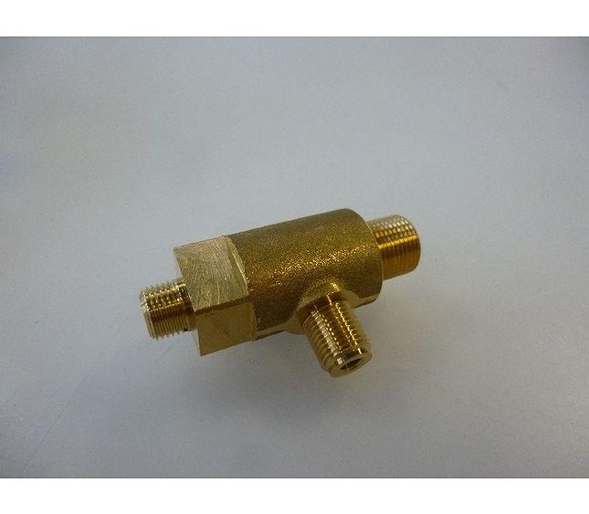 Bezzera Fitting a T M13x1/8"x1/8 in Brass