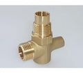 Bezzera Fitting a T in Brass 1/2"x1/2