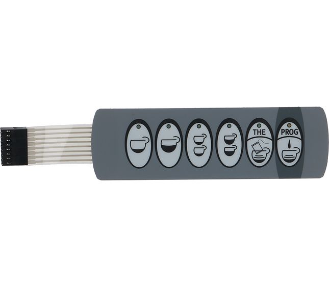 Bezzera Push-button Panel Membrane 6 Buttons