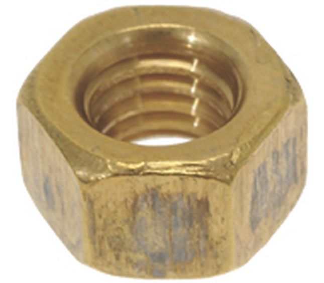 Bezzera Hexagonal Nut Brass M8 Uni 5587