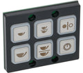 Dalla Corte Button Panel 6 Buttons