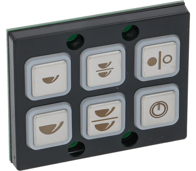 Dalla Corte Button Panel 6 Buttons