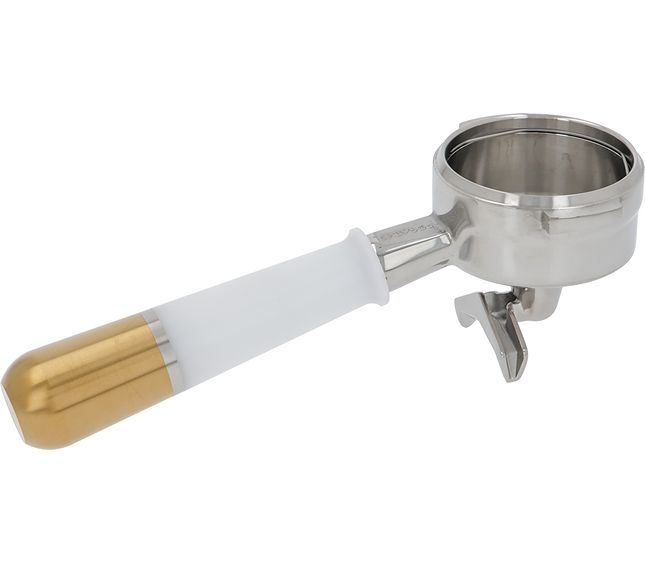La Marzocco Pesado Filter Holder 2 Cups White&gold