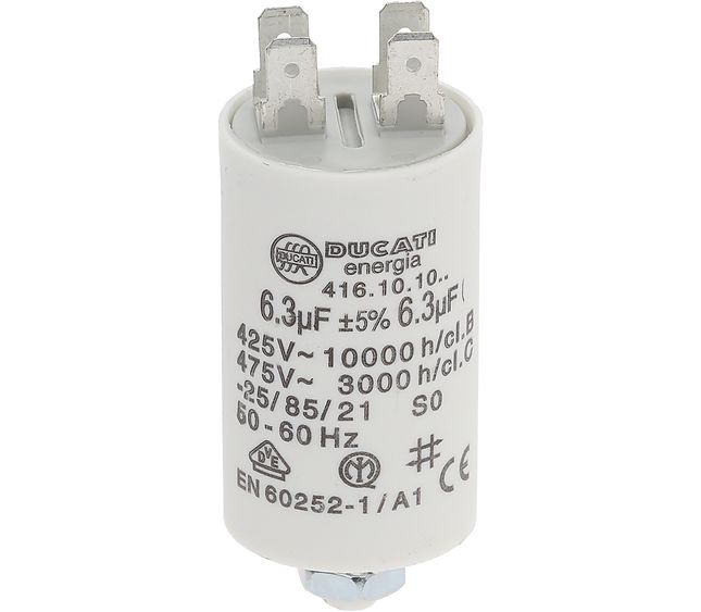 Universal Capacitor Ducati Energia 6.3µf
