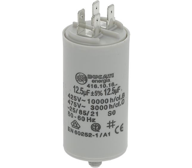 Universal Capacitor Ducati Energia 12.5µf