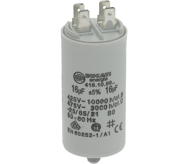 Universal Capacitor Ducati Energia 16µf
