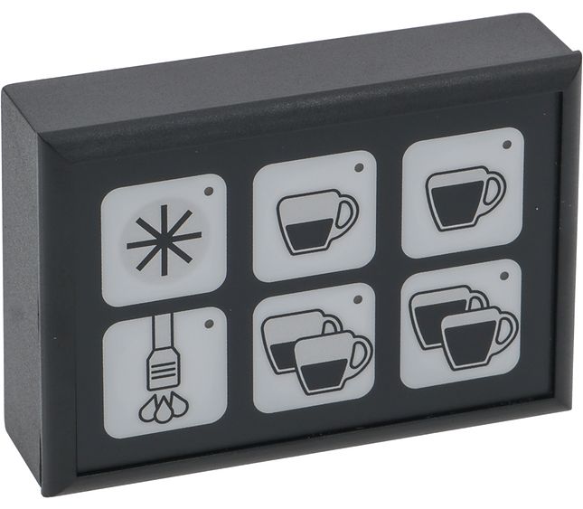 Brasilia / ECM Push-button Panel 6 Buttons