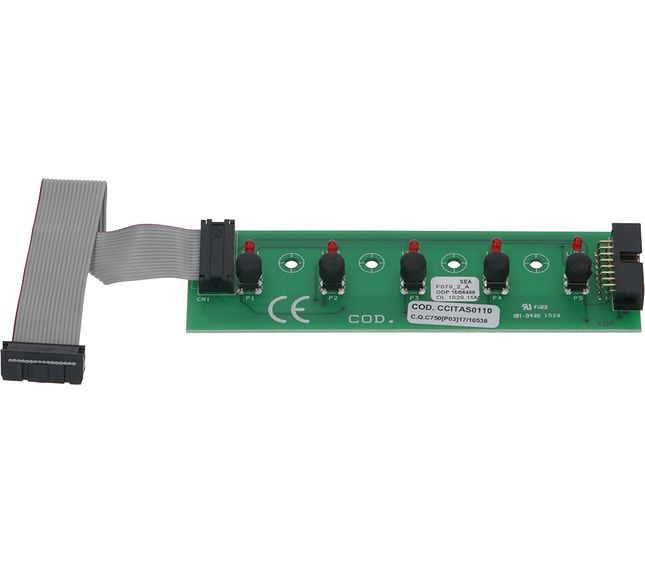 La San Marco Push-button Board 5 Buttons Y3t