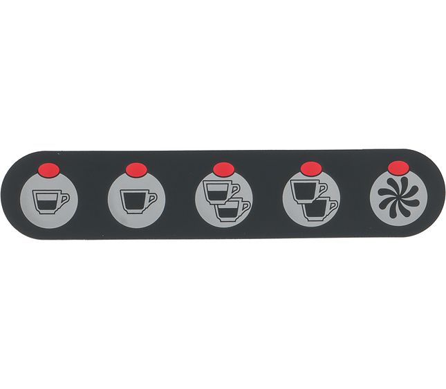 La San Marco Push-button Panel Diaphragm 5 Buttons