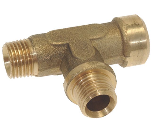 La San Marco T Fitting Ø 1/8"m-1/8"m-m8 F