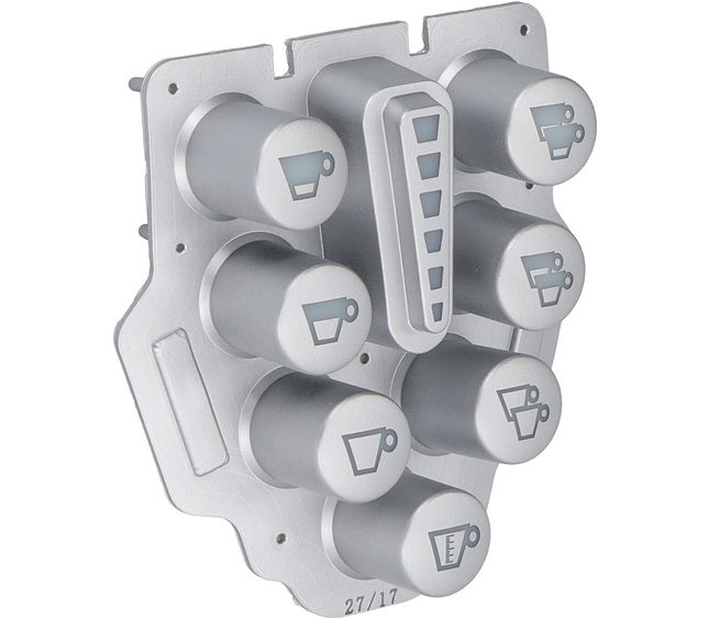 La San Marco Push-button Panel Membrane 7 Buttons