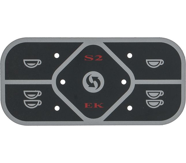 La Spaziale Membrane Push-button Panel 5 Buttons