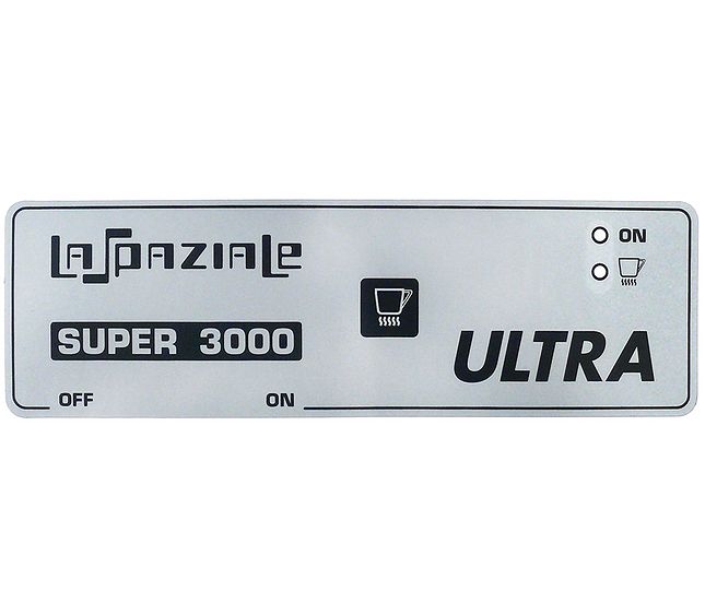 La Spaziale Targa Panel Comandi Ultra