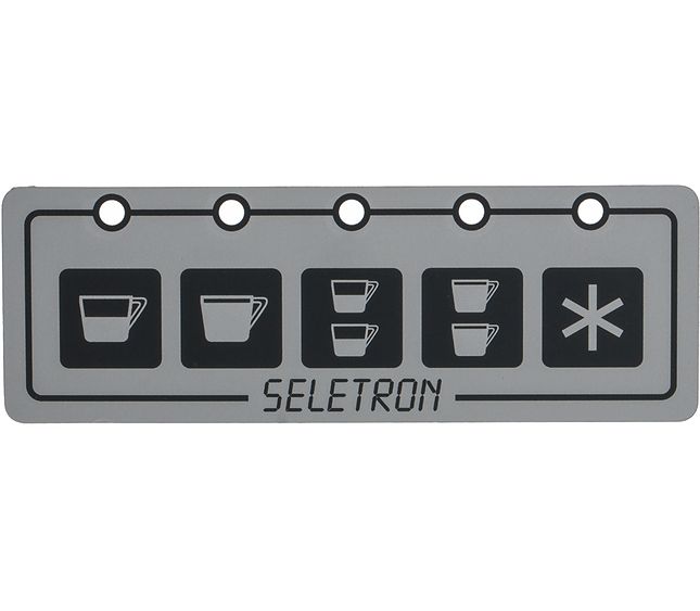 La Spaziale Push-button Panel Membrane 5 Buttons