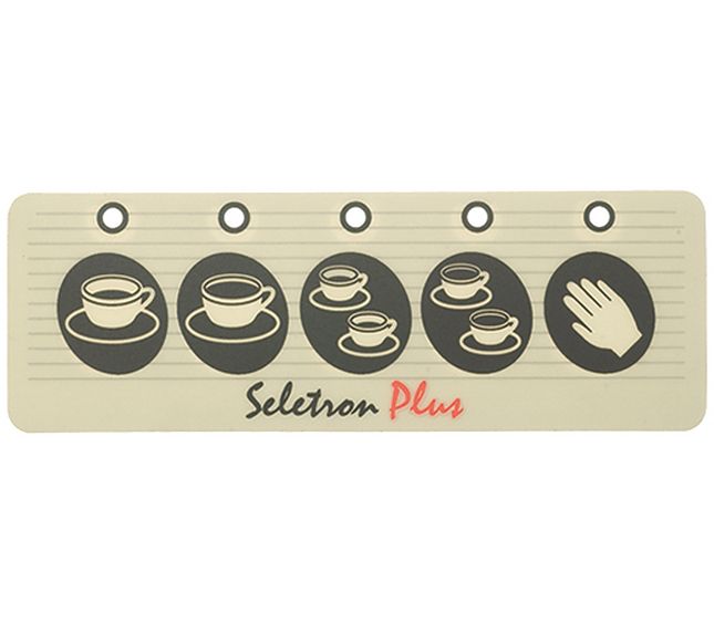 La Spaziale Push-button Panel Membrane 5 Buttons
