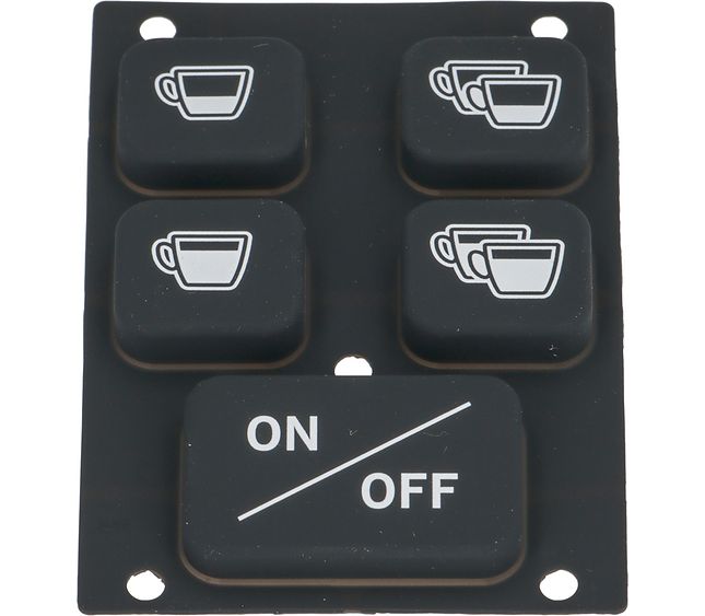 La Spaziale Push-button Panel Membrane 5 Buttons