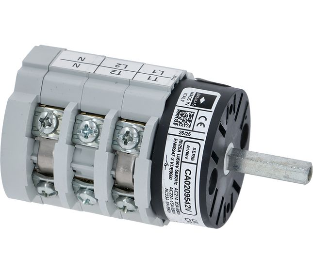 La Spaziale Selector Switch 0-2 Positions 20A 600V