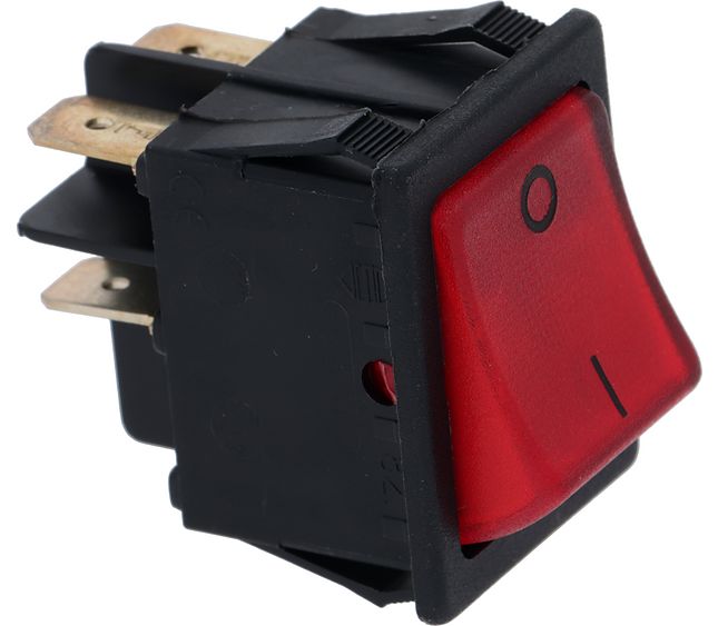 Gruppo Izzo Switch 2-pole Red 16A 250V G Izzo