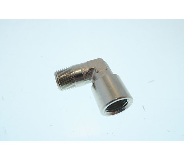 Nuova Simonelli L-fitting Ø 1/8"m-1/8"f Nickel-plated