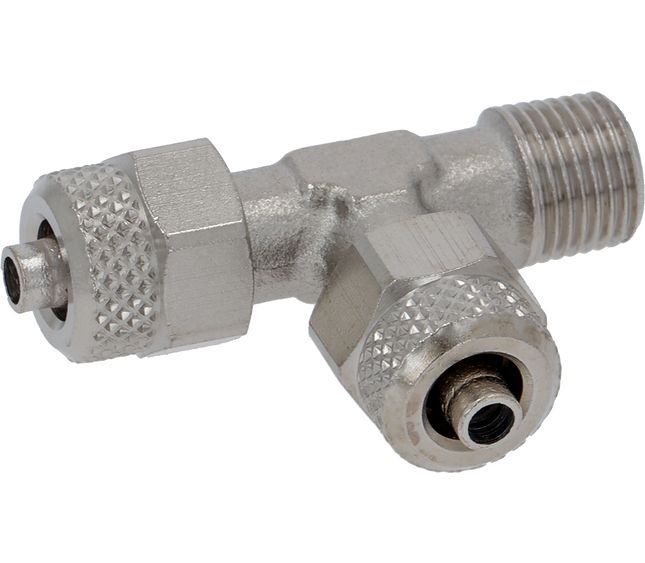 Nuova Simonelli T-fitting Ø 1/8"m Npt- Ø 6/4 MM
