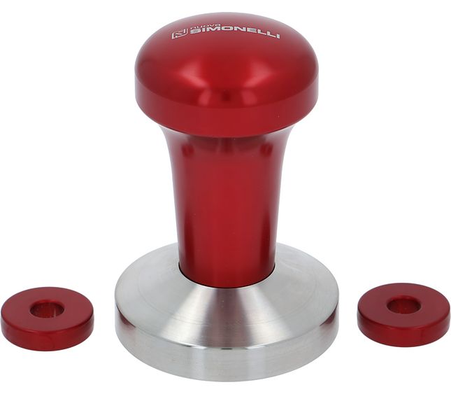 Nuova Simonelli Coffee Tamper Anodised Red N S 09