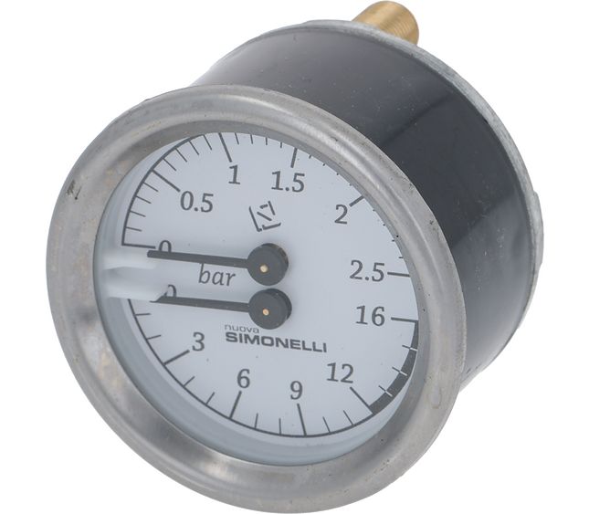 Nuova Simonelli Pressure Gauge Double Scale Kit D 60