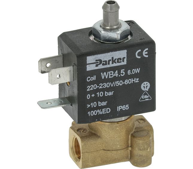 Carimali / Quick Mill Solenoid Valve 3-ways Parker 230V 50/60HZ