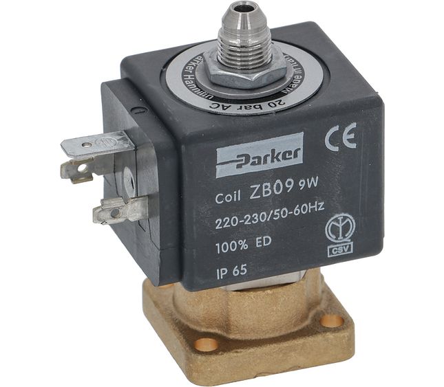 Universal Solenoid Valve Parker 3-way 230V 50/60HZ