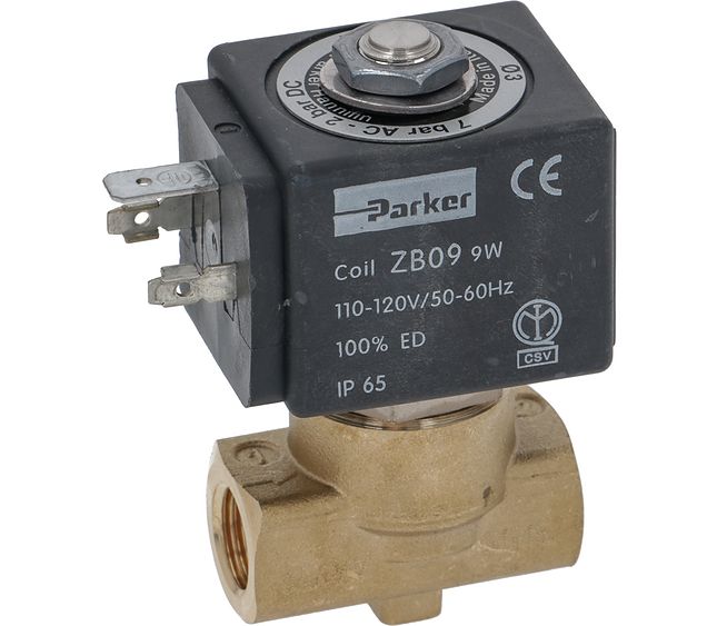 Universal Solenoid Valve Parker 2-way 110V 50/60HZ