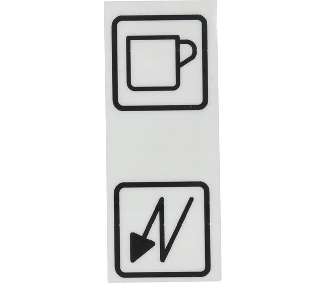 Rancilio Sticker Heating Elem-cupwarmer