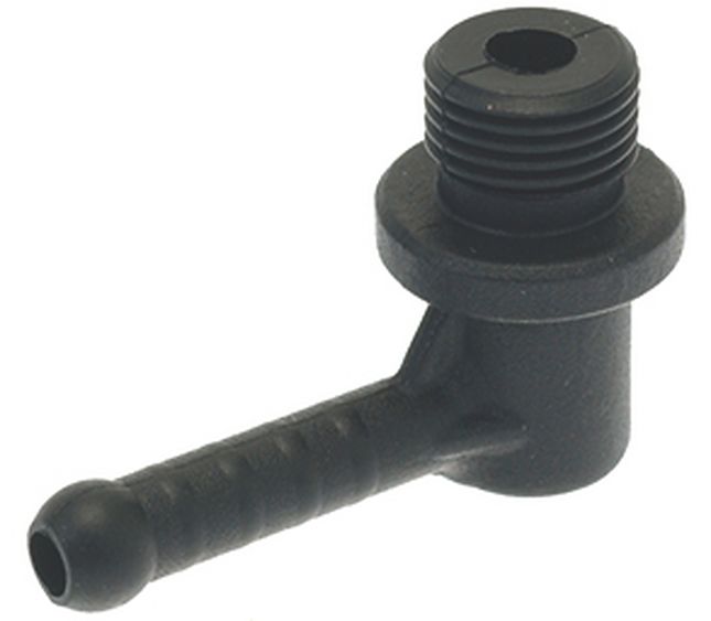 Gaggia Fitting 90° Pump Outlet P0049/b Black